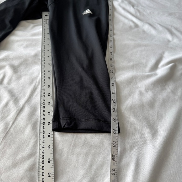 ADIDAS PrimeGreen AeroReady Performance Capri Athletic Pants Black Size Small - Picture 10 of 11